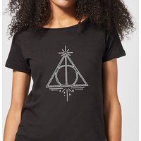 Harry Potter Deathly Hallows Women's T-Shirt - Black - L
Harry Potter Deathly Hallows Women's T-Shirt - Black - L