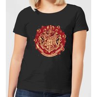 Harry Potter Hogwarts Christmas Crest Women's T-Shirt - Black - 3XL
Harry Potter Hogwarts Christmas Crest Women's T-Shirt - Black - 3XL