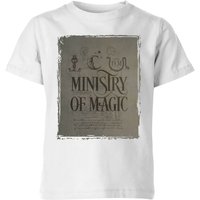 Harry Potter Ministry Of Magic Kids' T-Shirt - White - 3-4 Years - White
Harry Potter Ministry Of Magic Kids' T-Shirt - White - 3-4 Years - White