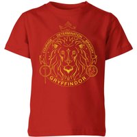 Harry Potter Gryffindor Lion Badge Kids' T-Shirt - Red - 5-6 Years 
Harry Potter Gryffindor Lion Badge Kids' T-Shirt - Red - 5-6 Years