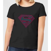 Justice League Superman Retro Grid Logo Women's T-Shirt - Black - XXL
Justice League Superman Retro Grid Logo Women's T-Shirt - Black - XXL