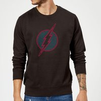 Justice League Flash Retro Grid Logo Sweatshirt - Black - S
Justice League Flash Retro Grid Logo Sweatshirt - Black - S