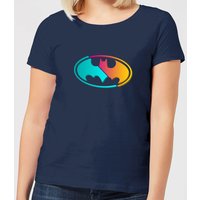 Justice League Neon Batman Women's T-Shirt - Navy - M, Blue
Justice League Neon Batman Women's T-Shirt - Navy - M, Blue
