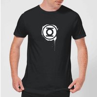 Justice League Graffiti Green Lantern Men's T-Shirt - Black - XS 
Justice League Graffiti Green Lantern Men's T-Shirt - Black - XS