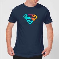 Justice League Neon Superman Men's T-Shirt - Navy - L
Justice League Neon Superman Men's T-Shirt - Navy - L
