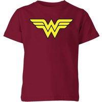 Justice League Wonder Woman Logo Kids' T-Shirt - Burgundy - 5-6 Years
Justice League Wonder Woman Logo Kids' T-Shirt - Burgundy - 5-6 Years
