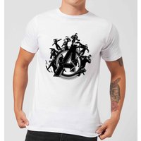 Avengers Endgame Hero Circle Men's T-Shirt - White - XS
Avengers Endgame Hero Circle Men's T-Shirt - White - XS