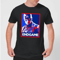 Avengers Endgame Captain America Poster Men's T-Shirt - Black - XS
Avengers Endgame Captain America Poster Men's T-Shirt - Black - XS