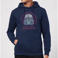 Transformers All Hail Megatron Hoodie - Navy - XXL
Transformers All Hail Megatron Hoodie - Navy - XXL