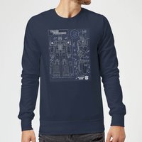 Transformers Optimus Prime Schematic Sweatshirt - Navy - L, Blue
Transformers Optimus Prime Schematic Sweatshirt - Navy - L, Blue