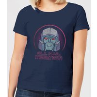Transformers All Hail Megatron Women's T-Shirt - Navy - S, Blue
Transformers All Hail Megatron Women's T-Shirt - Navy - S, Blue