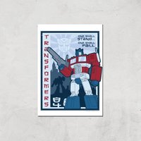 Transformers One Shall Stand Poster Art Print - A4 - Print Only, Multi
Transformers One Shall Stand Poster Art Print - A4 - Print Only, Multi