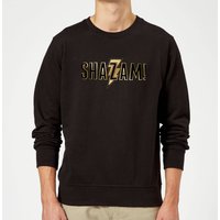 Shazam Gold Logo Sweatshirt - Black - M
Shazam Gold Logo Sweatshirt - Black - M