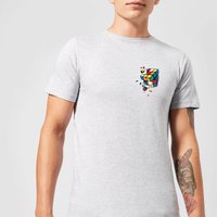 Rubik's Smash Cube Men's T-Shirt - Grey - XS
Rubik's Smash Cube Men's T-Shirt - Grey - XS