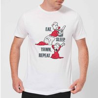 Popeye Eat Sleep Yawn Repeat Men's T-Shirt - White - XS - White
Popeye Eat Sleep Yawn Repeat Men's T-Shirt - White - XS - White