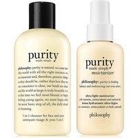 philosophy Purity Cleanse & Moisturise Collection (Bundle)
philosophy Purity Cleanse & Moisturise Collection (Bundle)