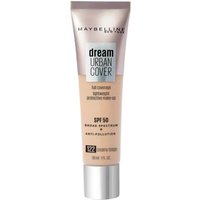 Maybelline Dream Urban Cover SPF50 Foundation 121ml (Various Shades) - 122 Creamy Beige
Maybelline Dream Urban Cover SPF50 Foundation 121ml (Various Shades) - 122 Creamy Beige