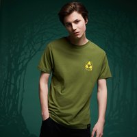 Legend Of Zelda Triforce Embroided T-Shirt - Forest Green - XS
Legend Of Zelda Triforce Embroided T-Shirt - Forest Green - XS