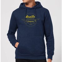 Limited Edition Braille Skate Company Hoodie - Navy - S
Limited Edition Braille Skate Company Hoodie - Navy - S