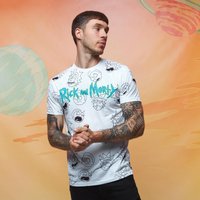 Rick & Morty Faces Sublimated T-Shirt - White - XXL
Rick & Morty Faces Sublimated T-Shirt - White - XXL