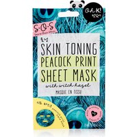 Oh K! SOS Printed Peacock Toning Print Sheet Mask 23ml
Oh K! SOS Printed Peacock Toning Print Sheet Mask 23ml