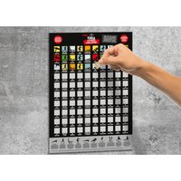 100 Day Fitness Challenge Scratch Poster
100 Day Fitness Challenge Scratch Poster