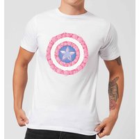 Marvel Captain America Flower Shield Men's T-Shirt - White - XS
Marvel Captain America Flower Shield Men's T-Shirt - White - XS