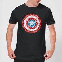 Marvel Captain America Pixelated Shield Men's T-Shirt - Black - XS
Marvel Captain America Pixelated Shield Men's T-Shirt - Black - XS