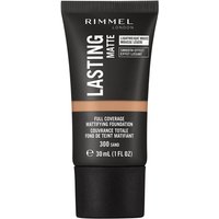 Rimmel London Lasting Matte Foundation 30ml (Various Shades) - 300 Sand
Rimmel London Lasting Matte Foundation 30ml (Various Shades) - 300 Sand