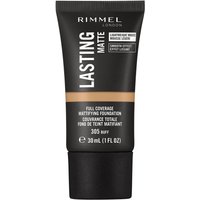 Rimmel London Lasting Matte Foundation 30ml (Various Shades) - 305 Buff
Rimmel London Lasting Matte Foundation 30ml (Various Shades) - 305 Buff