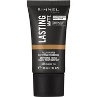 Rimmel London Lasting Matte Foundation 30ml (Various Shades) - 406 Classic Tan
Rimmel London Lasting Matte Foundation 30ml (Various Shades) - 406 Classic Tan
