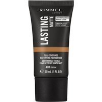 Rimmel London Lasting Matte Foundation 30ml (Various Shades) - 408 Maple
Rimmel London Lasting Matte Foundation 30ml (Various Shades) - 408 Maple