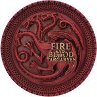 Game of Thrones House Targaryen Magnet, Red 
Game of Thrones House Targaryen Magnet, Red