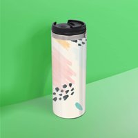 Scribble Pattern Stainless Steel Travel Mug
Scribble Pattern Stainless Steel Travel Mug