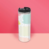Vibrant Dot Pattern Stainless Steel Travel Mug
Vibrant Dot Pattern Stainless Steel Travel Mug