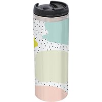 Vibrant Dot Pattern Stainless Steel Thermo Travel Mug - Metallic Finish
Vibrant Dot Pattern Stainless Steel Thermo Travel Mug - Metallic Finish