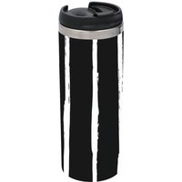 Black White Stripe Stainless Steel Thermo Travel Mug
Black White Stripe Stainless Steel Thermo Travel Mug