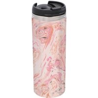 Pink Marble Stainless Steel Thermo Travel Mug - Metallic Finish
Pink Marble Stainless Steel Thermo Travel Mug - Metallic Finish
