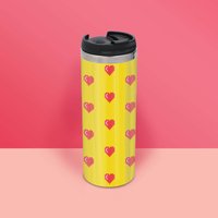 Love Heart Pattern Stainless Steel Travel Mug
Love Heart Pattern Stainless Steel Travel Mug