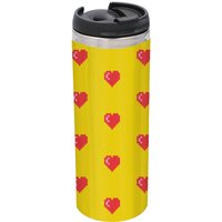 Love Heart Pattern Stainless Steel Thermo Travel Mug - Metallic Finish
Love Heart Pattern Stainless Steel Thermo Travel Mug - Metallic Finish