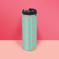 Doughnut Pattern Stainless Steel Travel Mug
Doughnut Pattern Stainless Steel Travel Mug