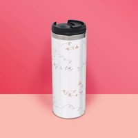 Quaint Floral Pattern Stainless Steel Travel Mug
Quaint Floral Pattern Stainless Steel Travel Mug