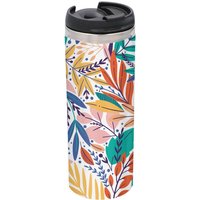 Colourful Leaf Print Stainless Steel Thermo Travel Mug - Metallic Finish
Colourful Leaf Print Stainless Steel Thermo Travel Mug - Metallic Finish