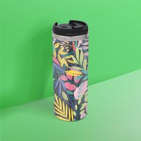 Colourful Leaf Print Stainless Steel Travel Mug
Colourful Leaf Print Stainless Steel Travel Mug