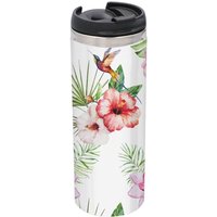 Pink Flower Hummingbird Stainless Steel Thermo Travel Mug - Metallic Finish
Pink Flower Hummingbird Stainless Steel Thermo Travel Mug - Metallic Finish