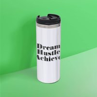 Dream Hustle Achieve Stainless Steel Travel Mug - Metallic Finish
Dream Hustle Achieve Stainless Steel Travel Mug - Metallic Finish
