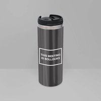 This Meeting Is B*llocks Stainless Steel Travel Mug
This Meeting Is B*llocks Stainless Steel Travel Mug