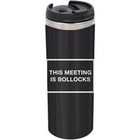 This Meeting Is B*llocks Stainless Steel Thermo Travel Mug - Metallic Finish
This Meeting Is B*llocks Stainless Steel Thermo Travel Mug - Metallic Finish