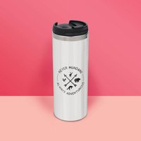 Never Mundane Always Adventurous Stainless Steel Travel Mug - Metallic Finish
Never Mundane Always Adventurous Stainless Steel Travel Mug - Metallic Finish
