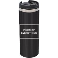 Fixer Of Everything Stainless Steel Thermo Travel Mug - Metallic Finish
Fixer Of Everything Stainless Steel Thermo Travel Mug - Metallic Finish